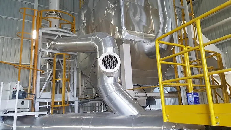 Steel distribution and support system for industrial cement plant applications
