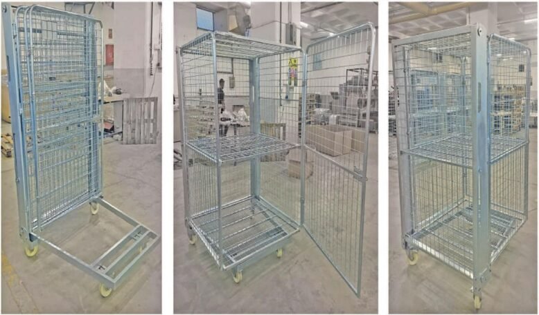 Metal Transport Cages & Trolleys 1 metal transport trolleys